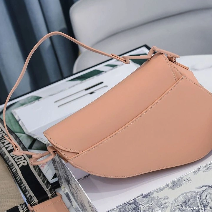 Cheap Calfskin Ultramatte Saddle Bag Dior Pink 0710 Luxury
